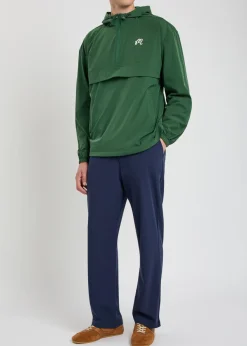 Ridge logo hooded stretch-shell anorak jacket