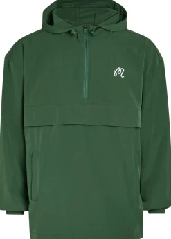 Ridge logo hooded stretch-shell anorak jacket