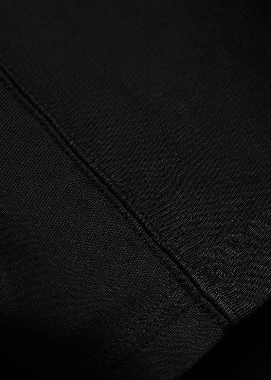 Rift cropped cotton-blend T-shirt
