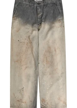 Rig Chino dirt-effect straight-leg jeans