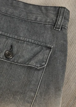Rig Chino dirt-effect straight-leg jeans