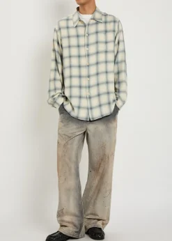 Rig Chino dirt-effect straight-leg jeans