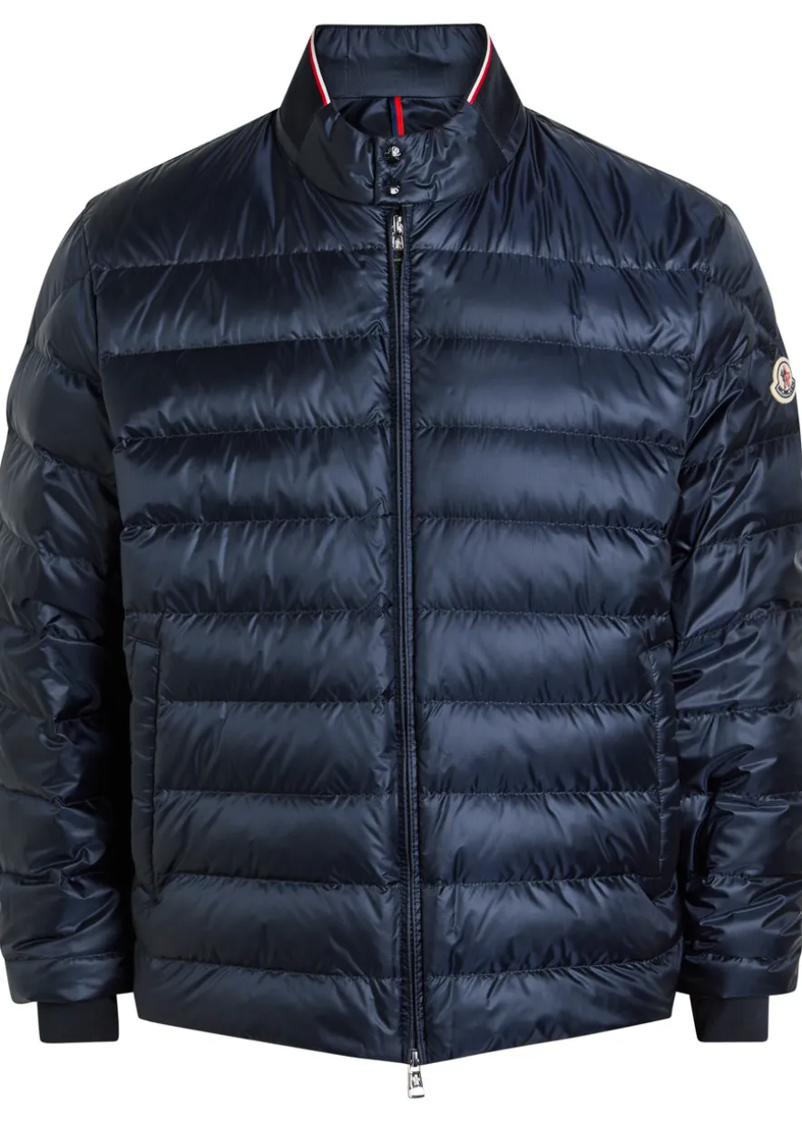 Rigel Biker quilted nylon jacket