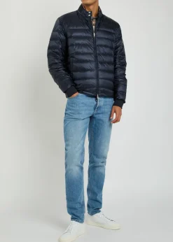 Rigel Biker quilted nylon jacket