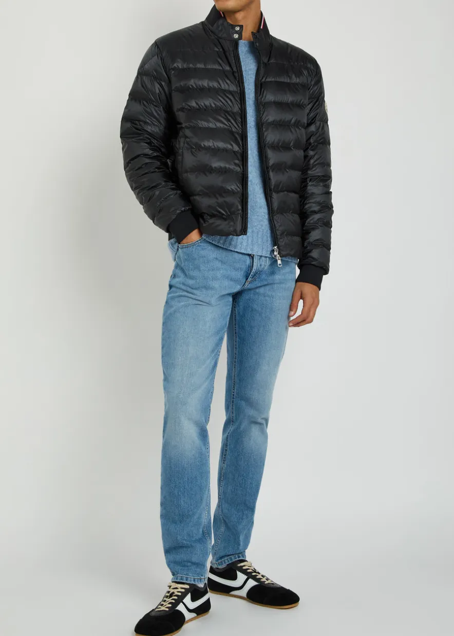 Rigel Biker quilted shell jacket
