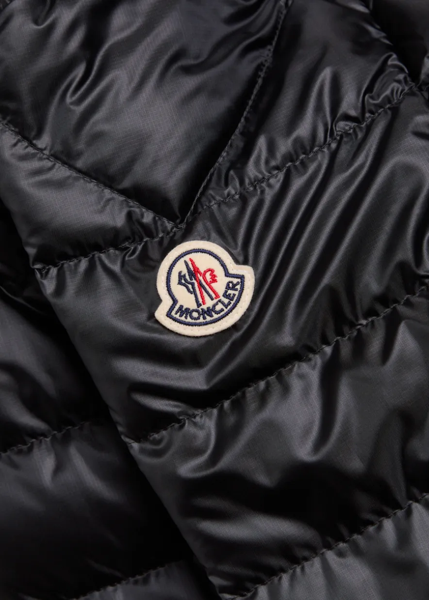 Rigel Biker quilted shell jacket