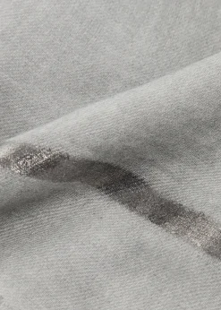 Rigino metallic-weave cashmere scarf
