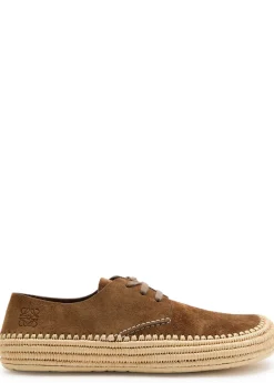 Rio espadrille brushed suede sneakers
