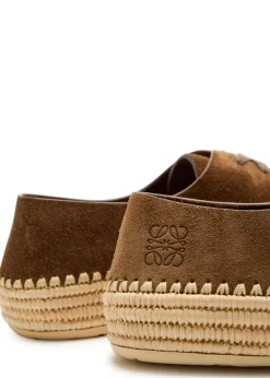 Rio espadrille brushed suede sneakers