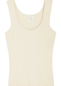 Riri knitted bouclé tank