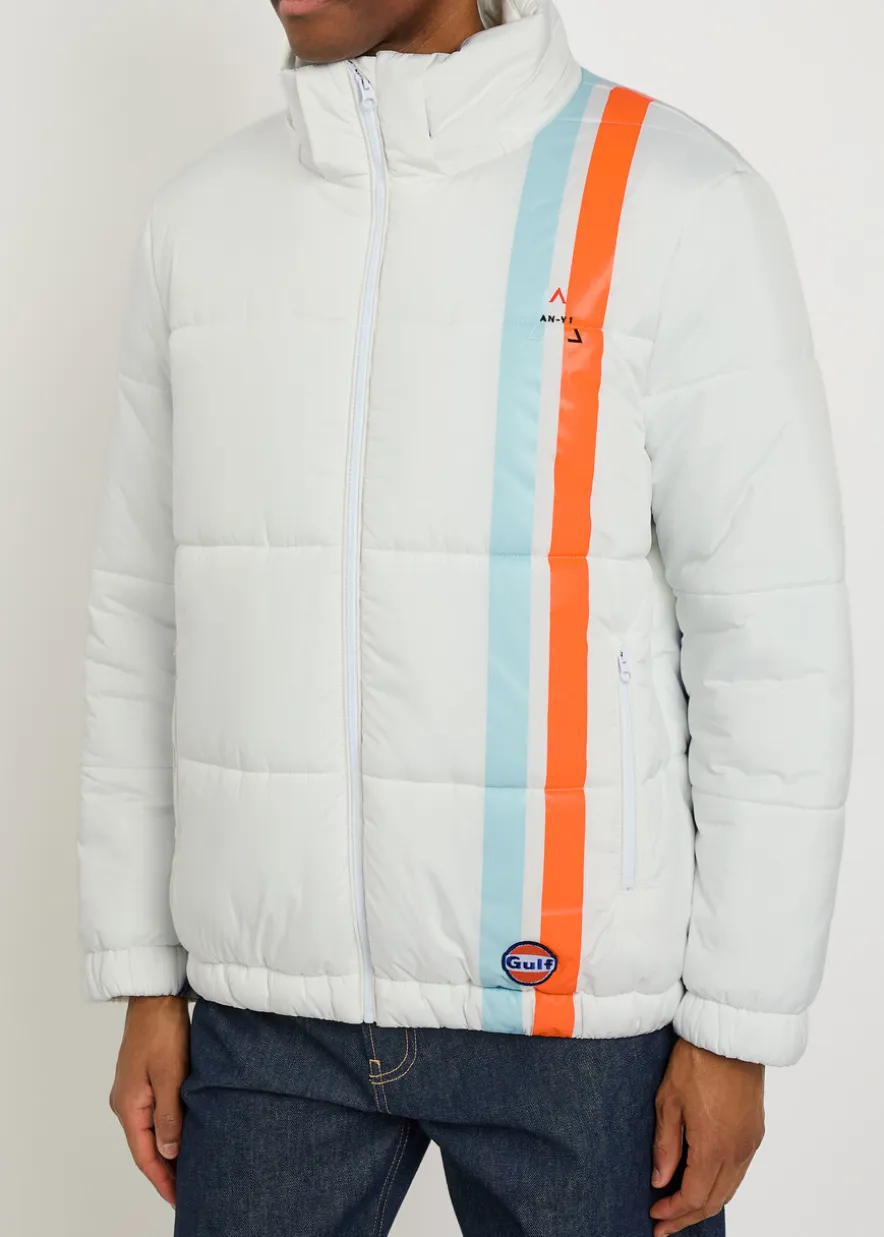 Riski padded hooded shell jacket