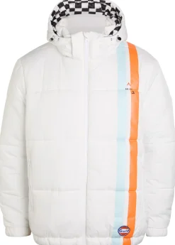 Riski padded hooded shell jacket