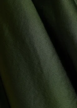 Rita draped asymmetric satin top