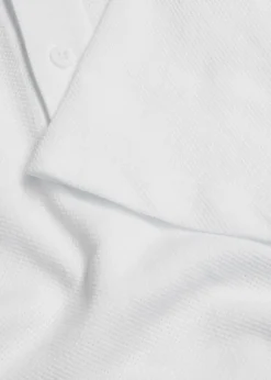 Riviera cotton-mesh polo shirt