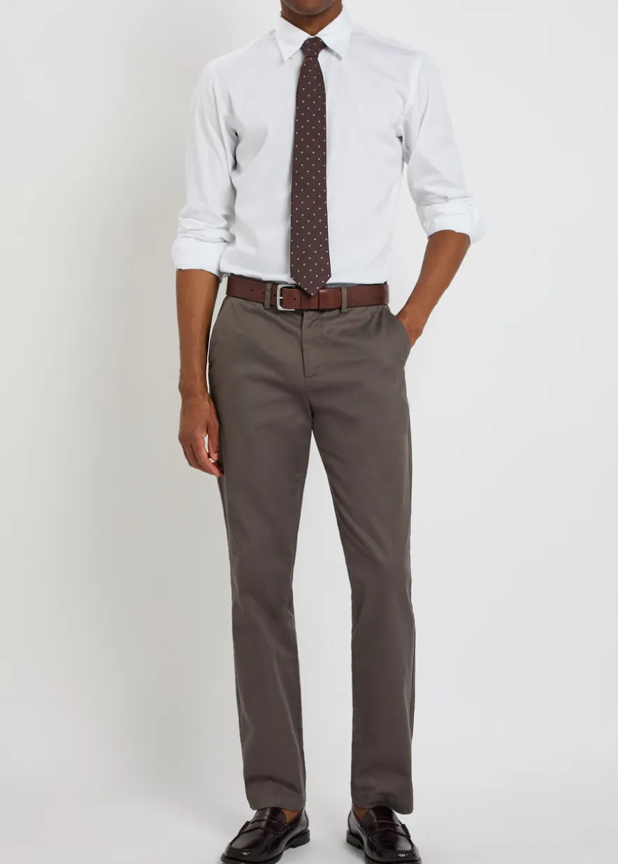 Roan logo-embroidered cotton-poplin shirt
