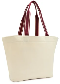 Robinson embroidered canvas tote bag