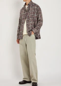 Rocco checked cotton shirt