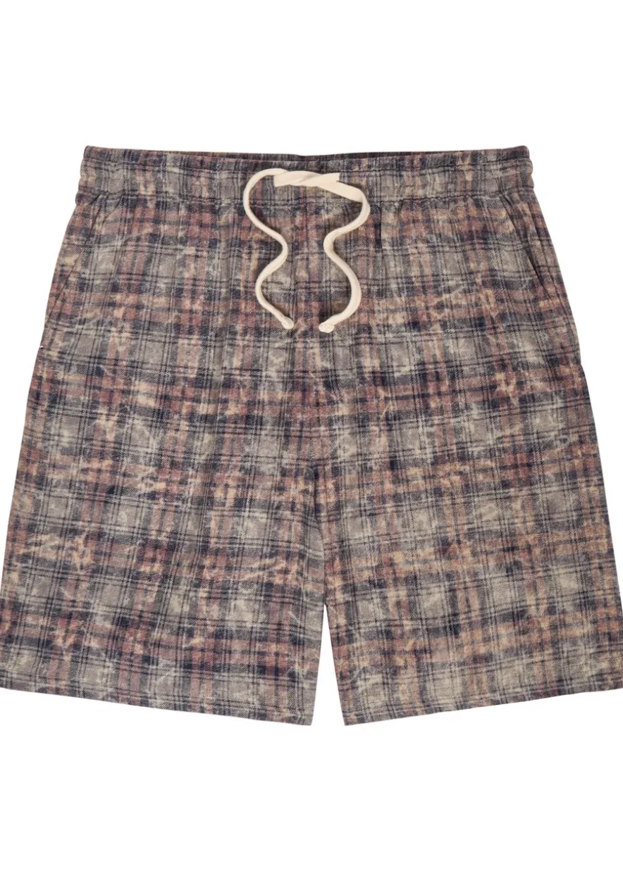 Rocco checked cotton shorts