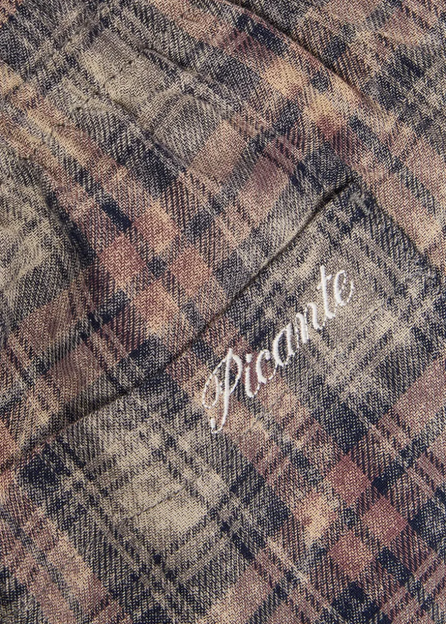Rocco checked cotton shorts