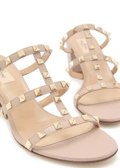 Rockstud 60 leather mules