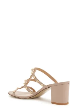Rockstud 60 leather mules