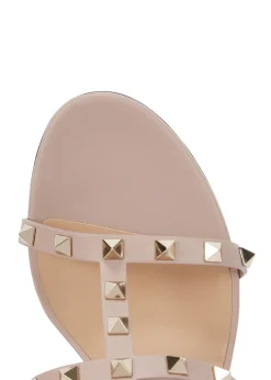 Rockstud 60 leather sandals
