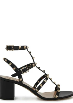 Rockstud 60 leather sandals