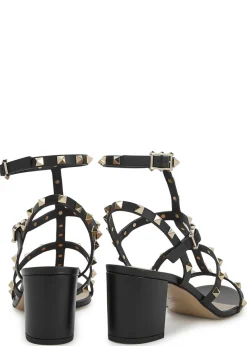 Rockstud 60 leather sandals
