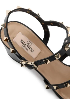 Rockstud 60 leather sandals