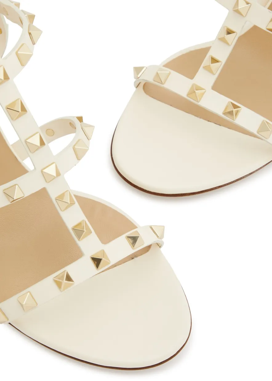 Rockstud 60 leather sandals