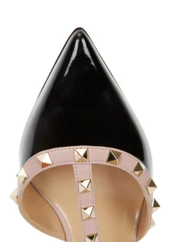 Rockstud 65 patent leather pumps