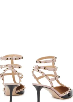 Rockstud 65 patent leather pumps