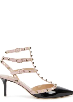 Rockstud 65 patent leather pumps