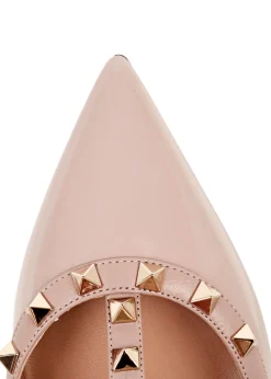 Rockstud 100 patent leather pumps