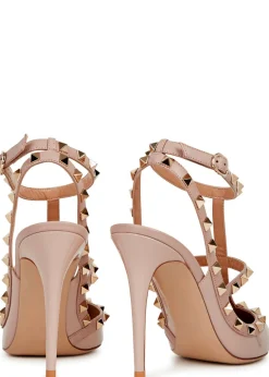 Rockstud 100 patent leather pumps