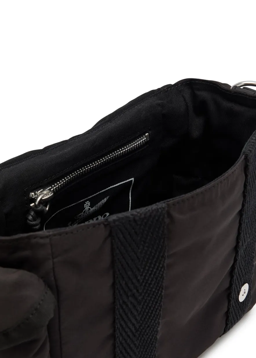 Rocky orb woven satchel