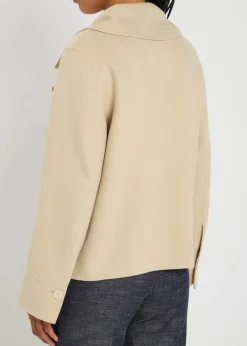 Rollet wool and cashmere-blend trench coat