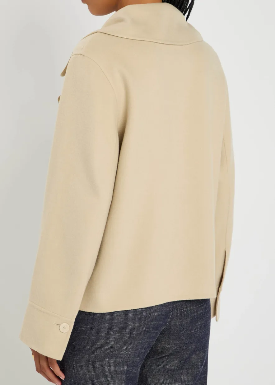 Rollet wool and cashmere-blend trench coat