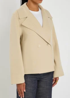 Rollet wool and cashmere-blend trench coat