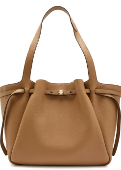 Romy grained leather tote bag