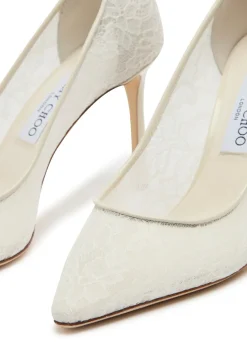 Romy 85 lace pumps