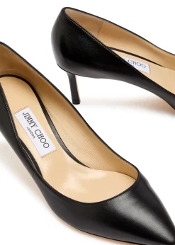Romy 60 leather pumps