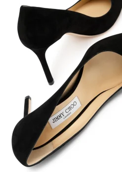 Romy 85 suede pumps