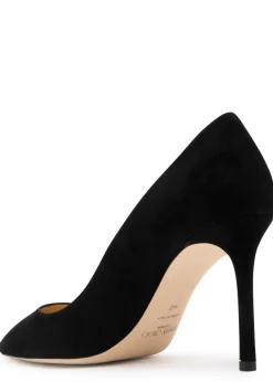 Romy 85 suede pumps