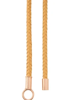 Rope leather belt