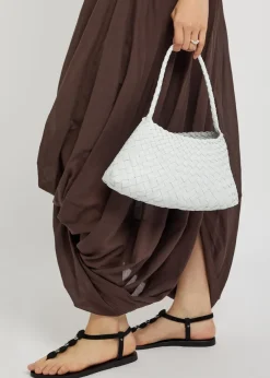 Rosanna woven leather shoulder bag