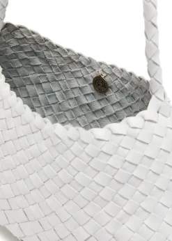 Rosanna woven leather shoulder bag