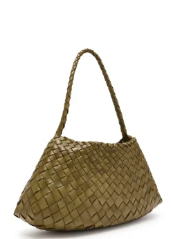 Rosanna woven leather shoulder bag