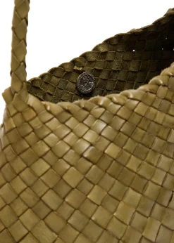 Rosanna woven leather shoulder bag