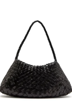 Rosanna woven leather shoulder bag